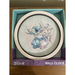 Disney Stitch and Angel‎ Table Top Clock Desk Clock New